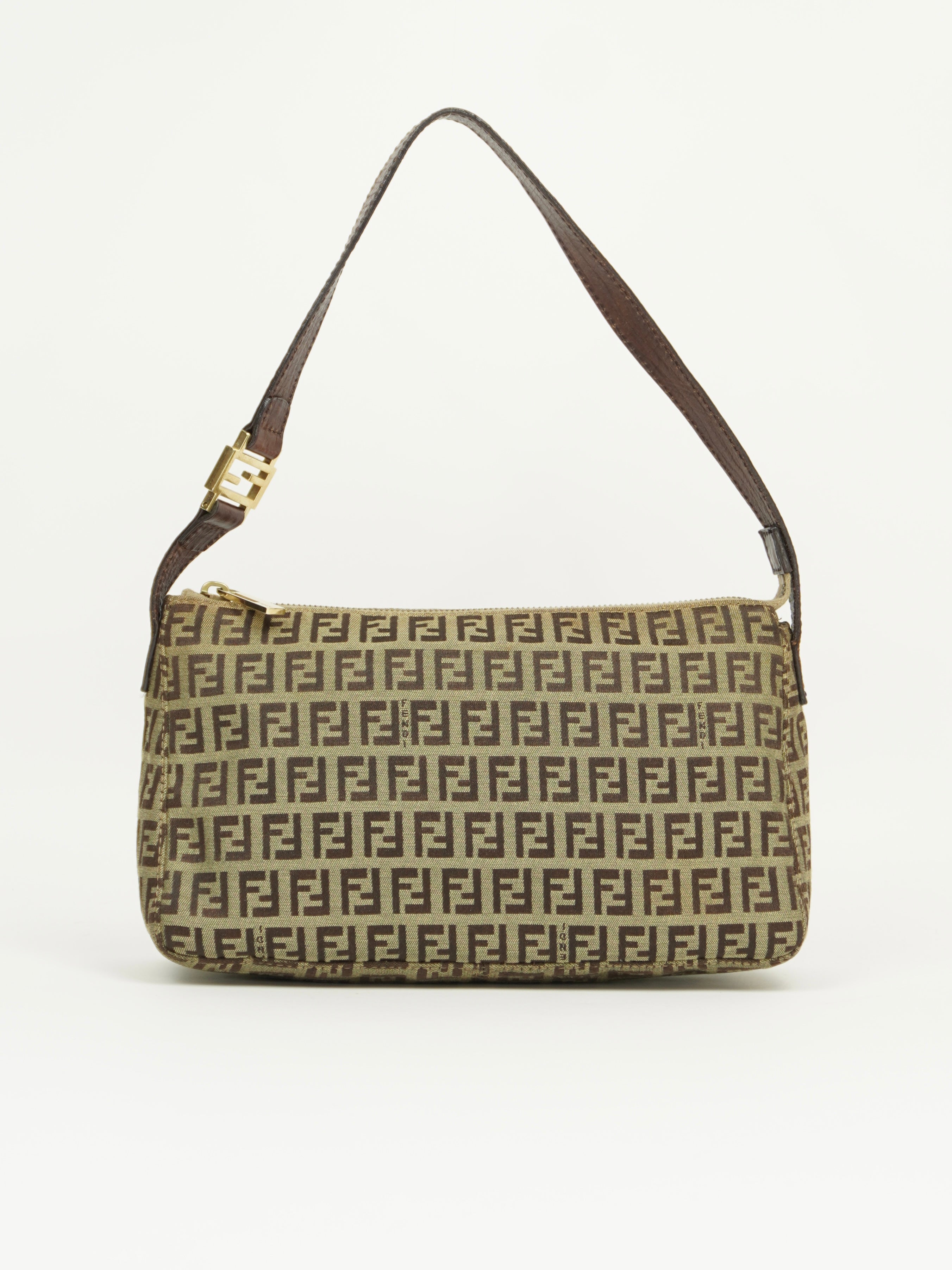 FENDI ZUCCA SHOULDER BAG