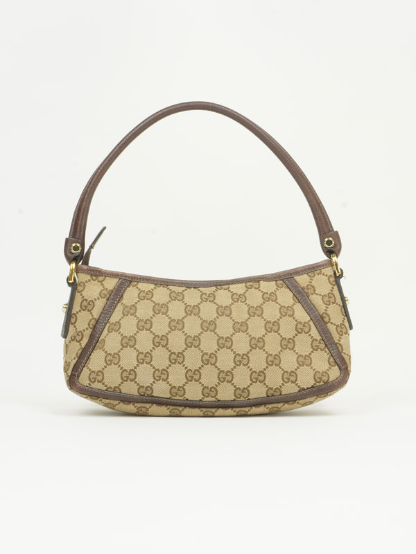 GUCCI MONOGRAM D RING BAG