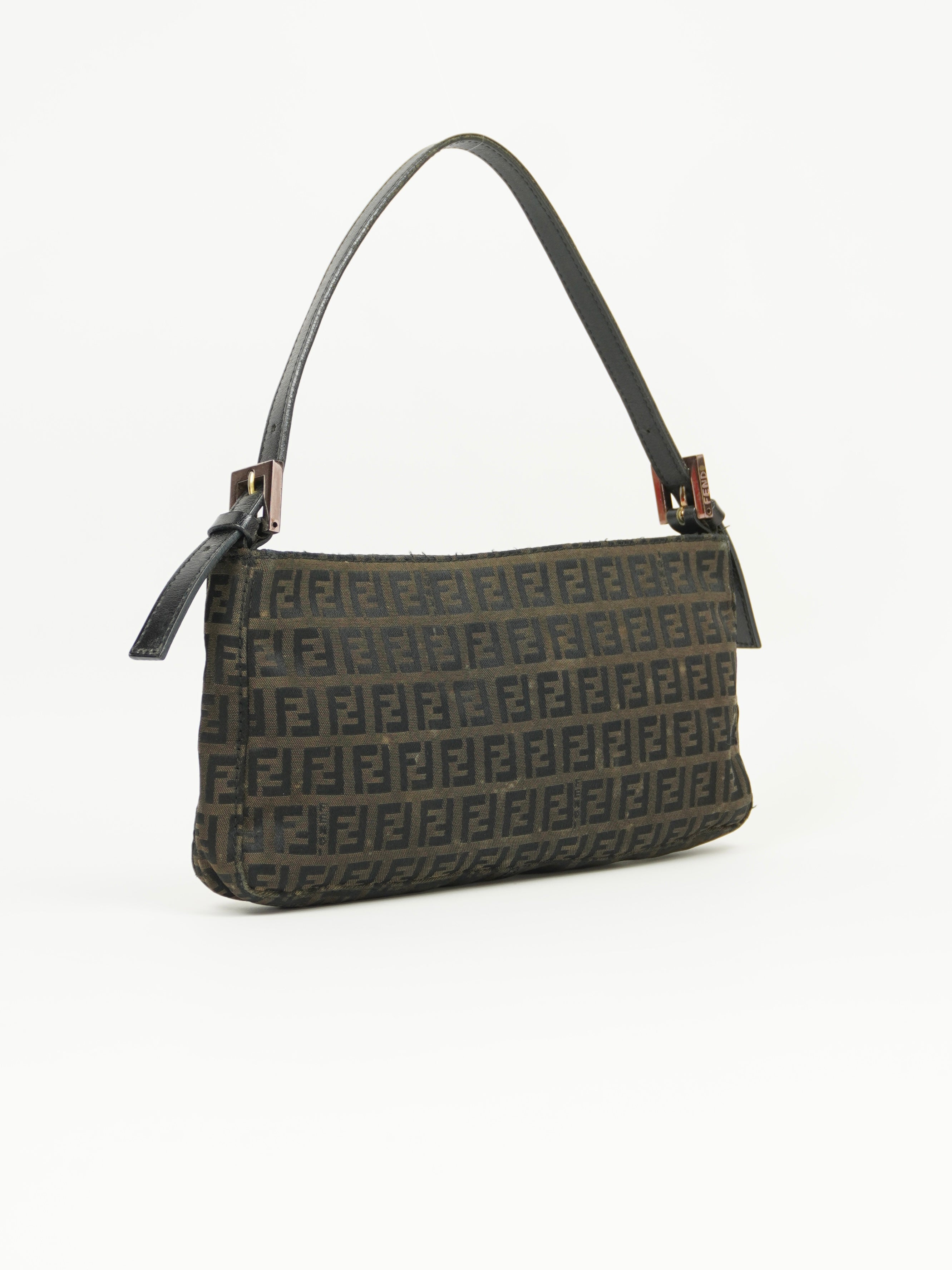 FENDI ZUCCA SHOULDER BAG