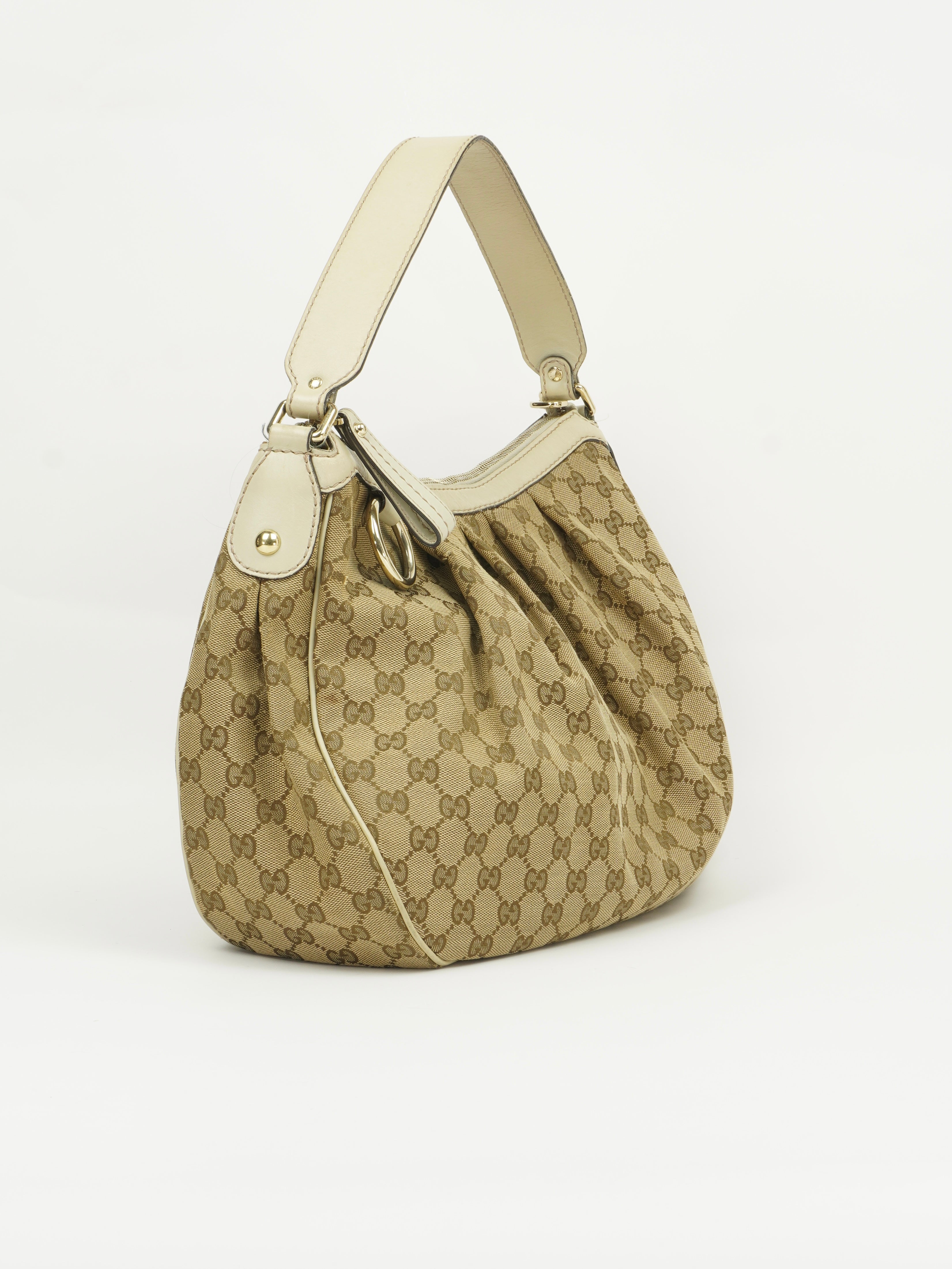 GUCCI MONOGRAM HOBO BAG