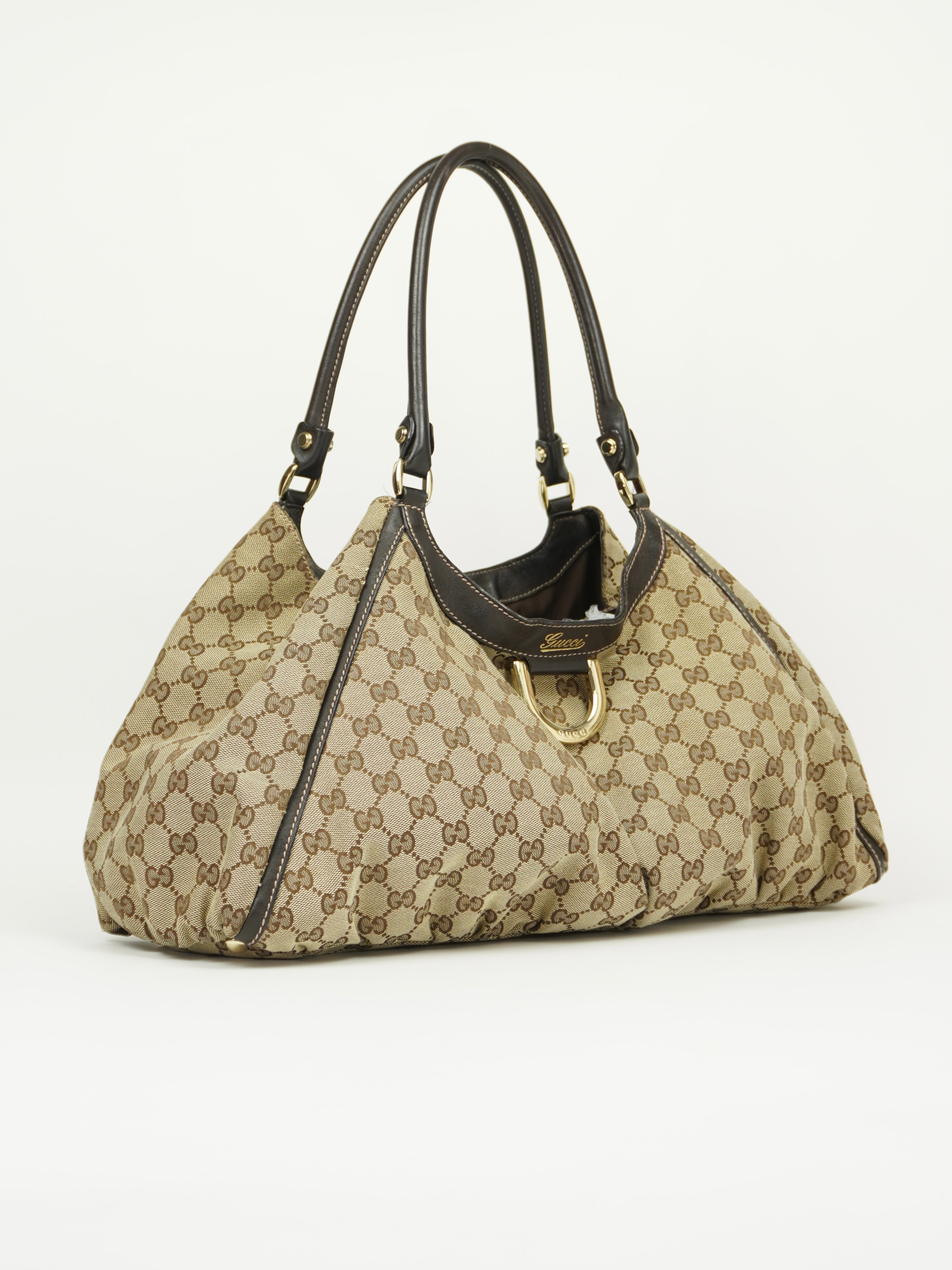 GUCCI MONOGRAM ABBEY BAG