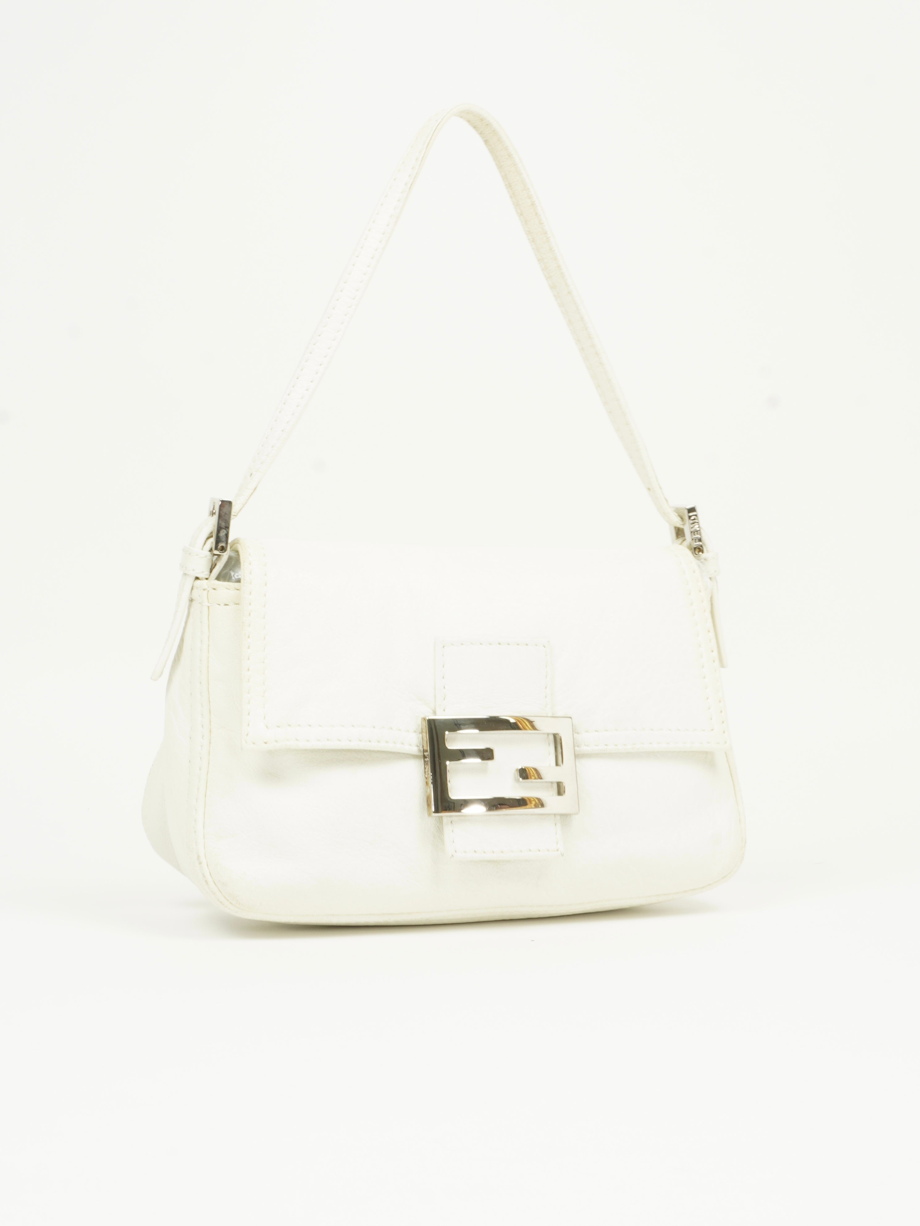 FENDI LEATHER BAGUETTE