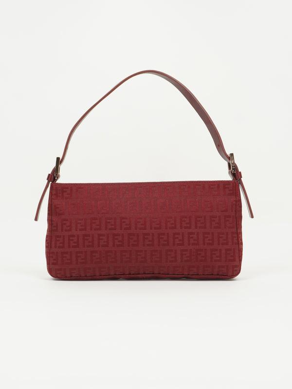 FENDI ZUCCA SHOULDER BAG