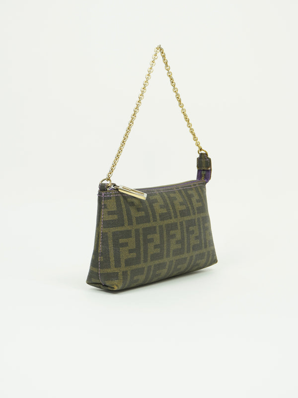 FENDI ZUCCA CHAIN BAG