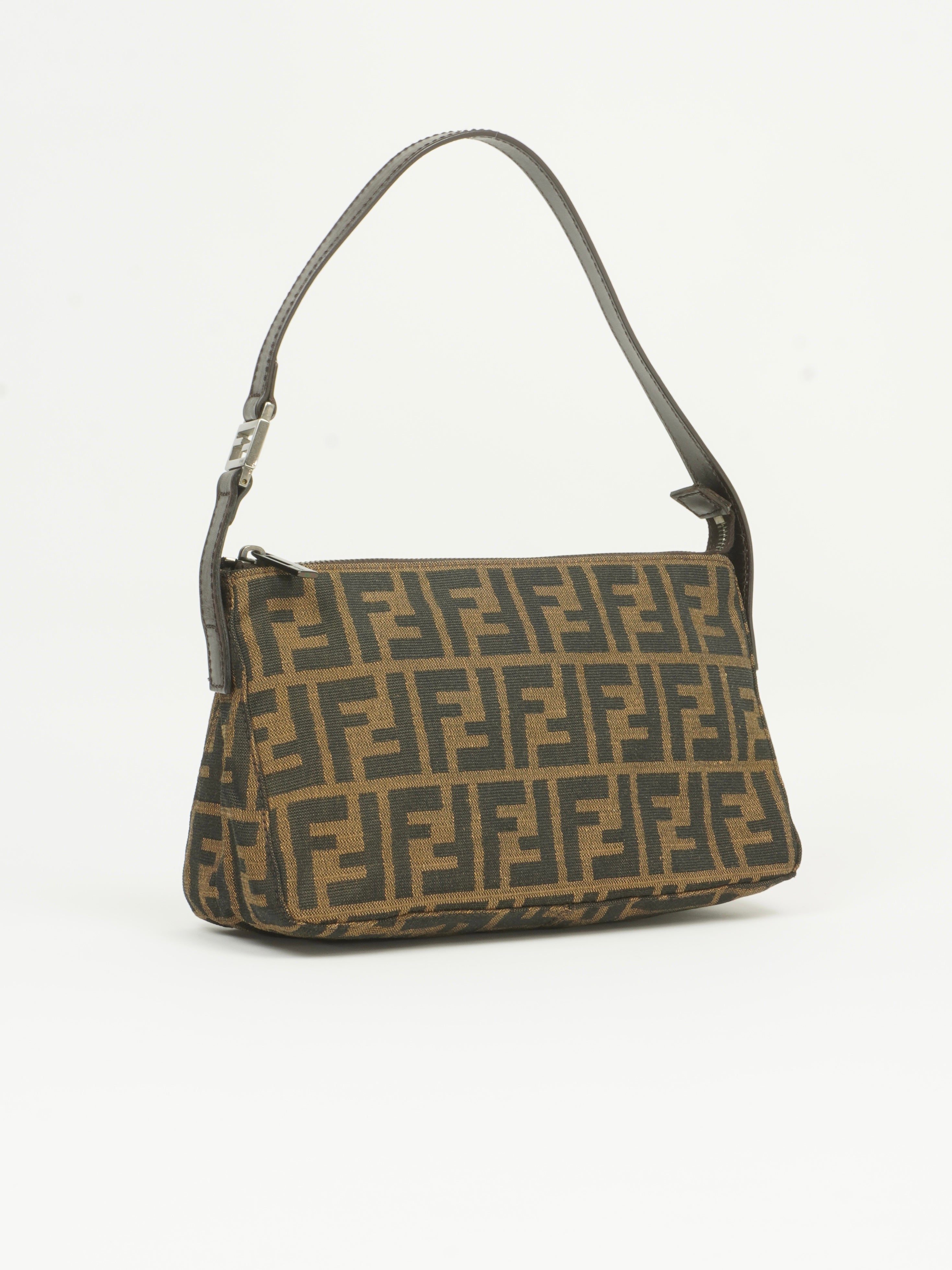 FENDI ZUCCA SHOULDER BAG