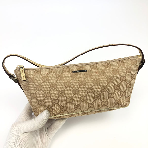 GUCCI MONOGRAM SHOULDER BAG