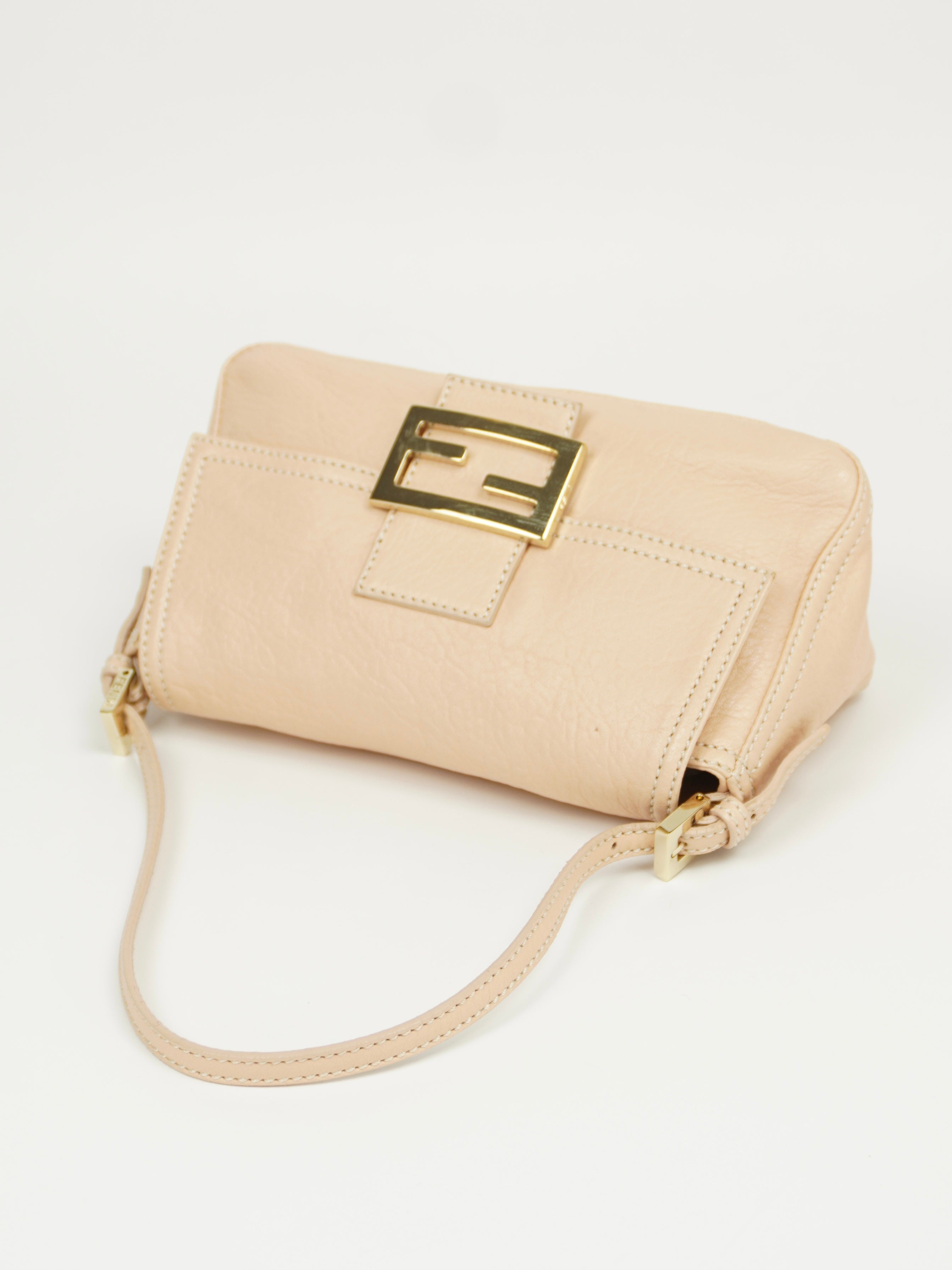 FENDI LEATHER BAGUETTE