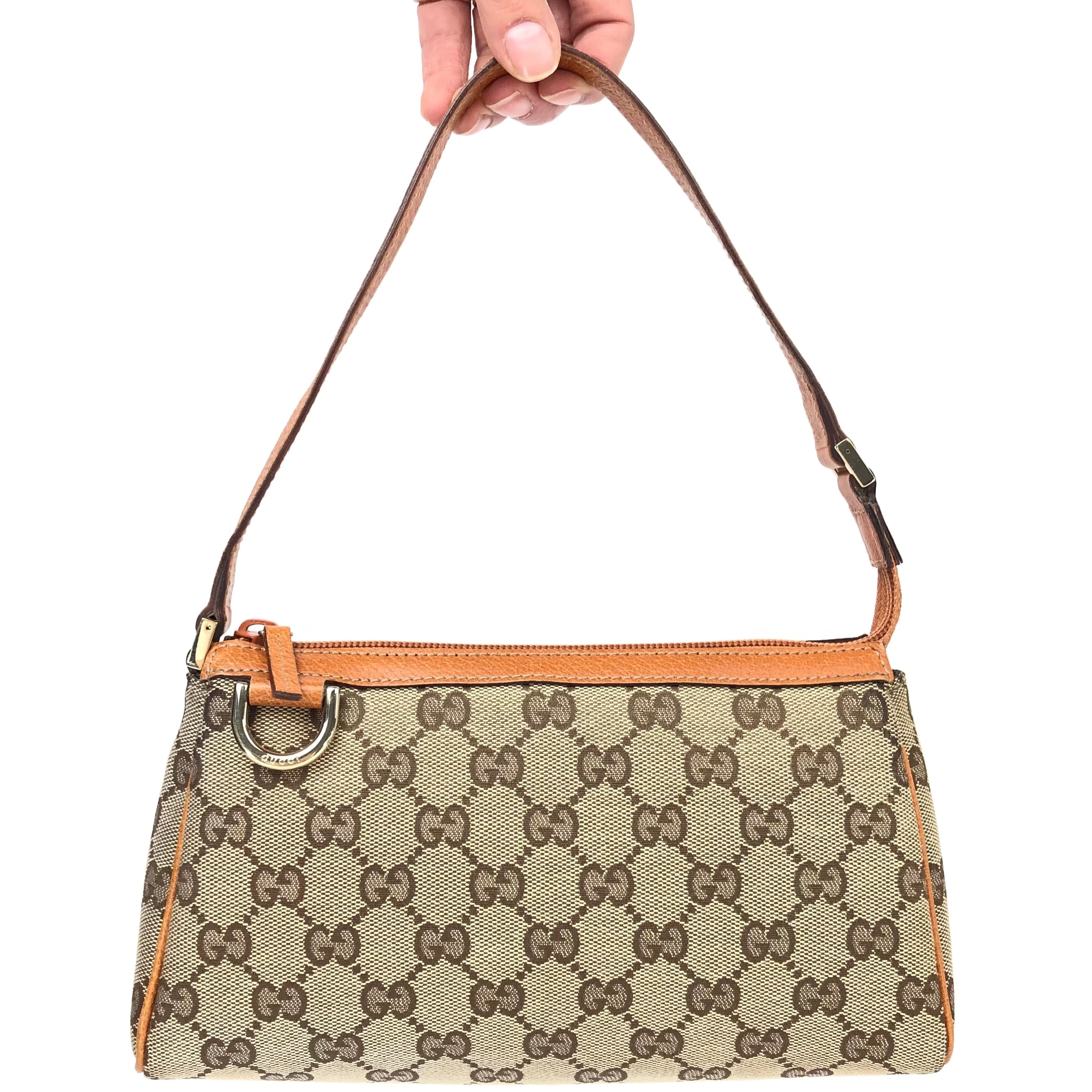 GUCCI MONOGRAM SHOULDER BAG
