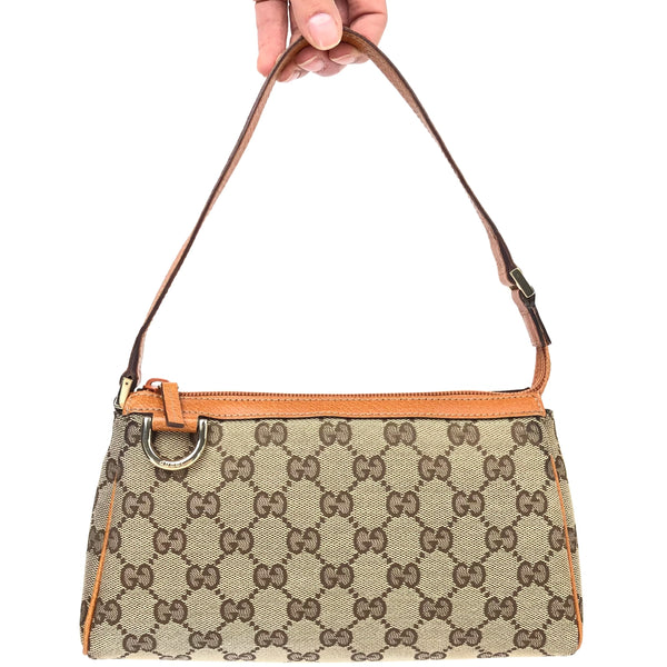 GUCCI MONOGRAM SHOULDER BAG