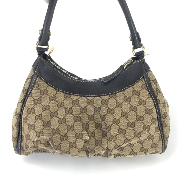 GUCCI ABBEY MONOGRAM SHOULDER BAG