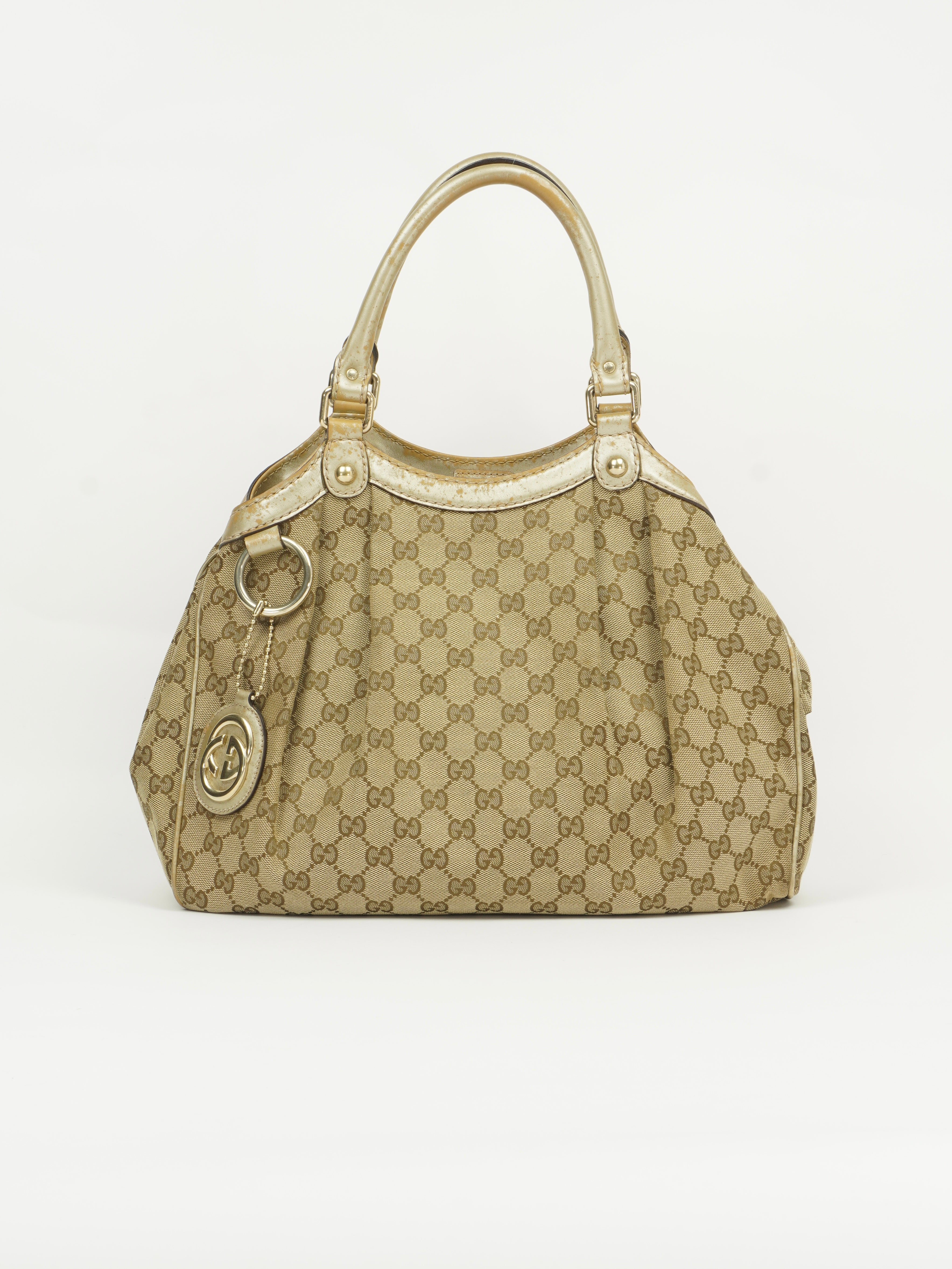 GUCCI MONOGRAM SUKEY BAG