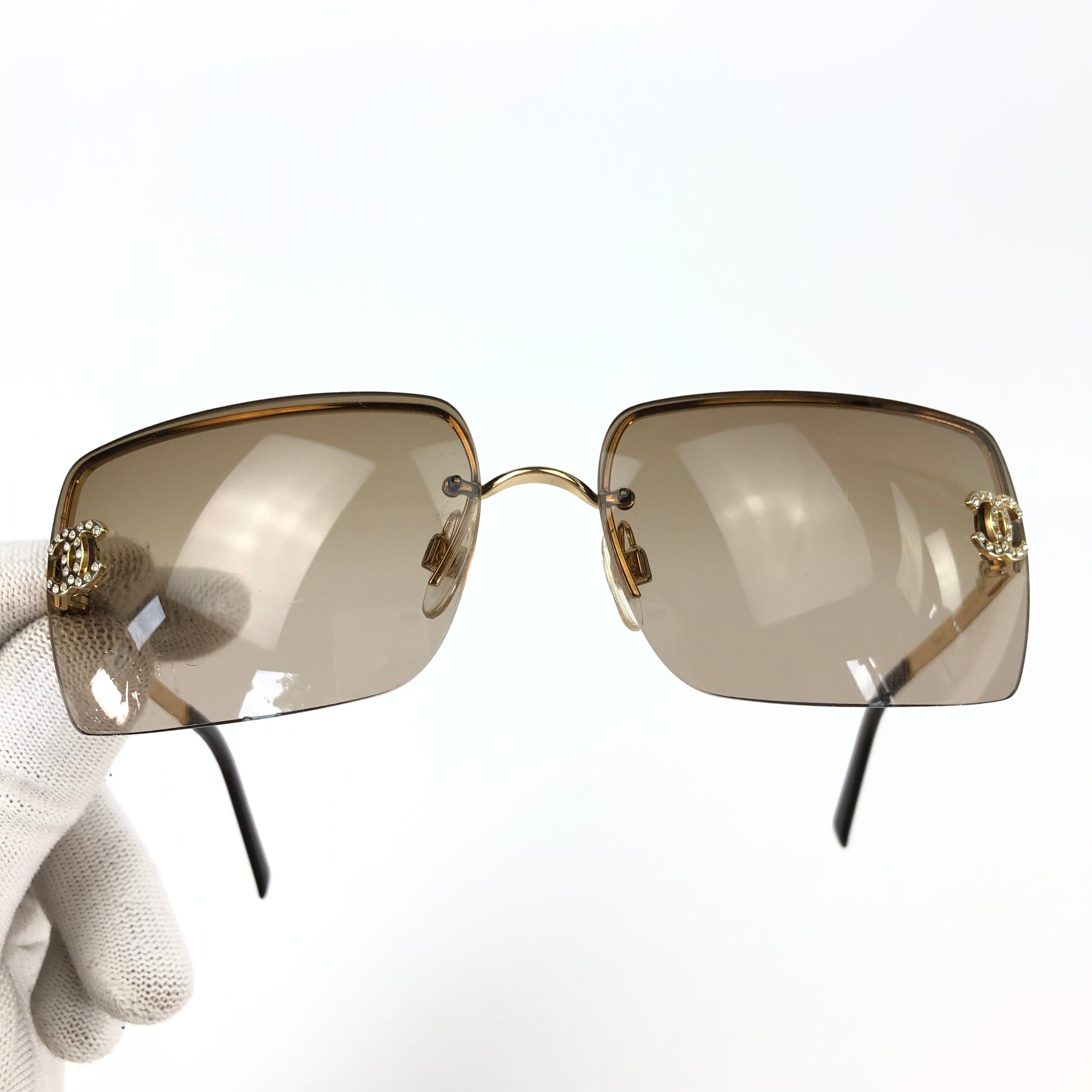 CHANEL RIMLESS SUNGLASSES