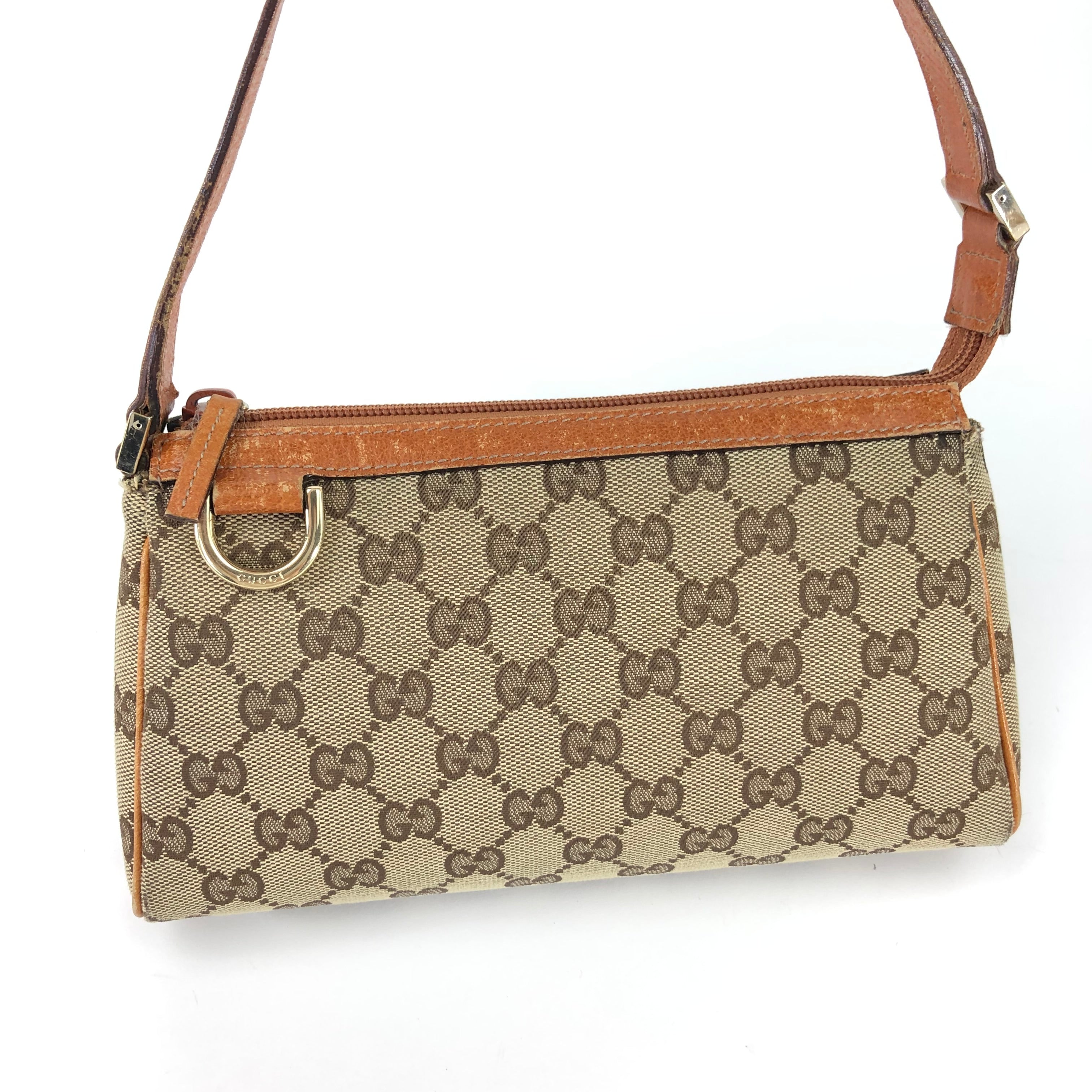 GUCCI MONOGRAM SHOULDER BAG