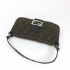 FENDI CASHMERE WOOL BAGUETTE BAG