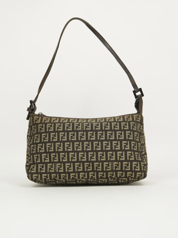 FENDI ZUCCA SHOULDER BAG