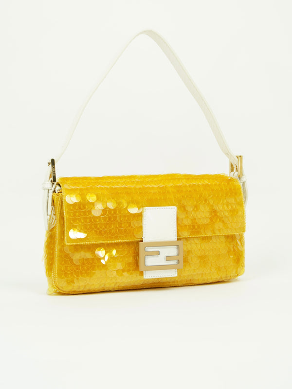 FENDI SEQUIN BAGUETTE