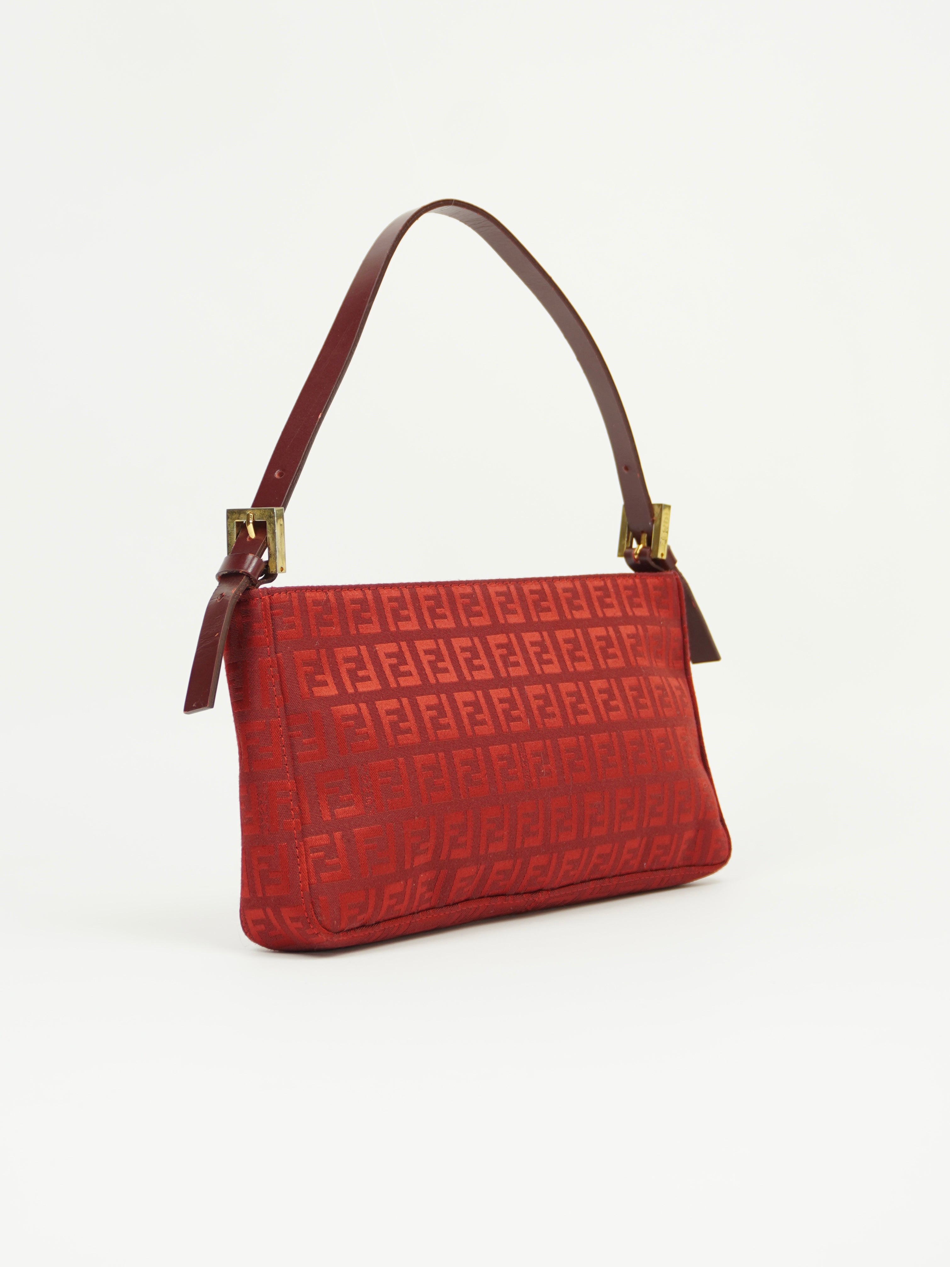 FENDI ZUCCA SHOULDER BAG