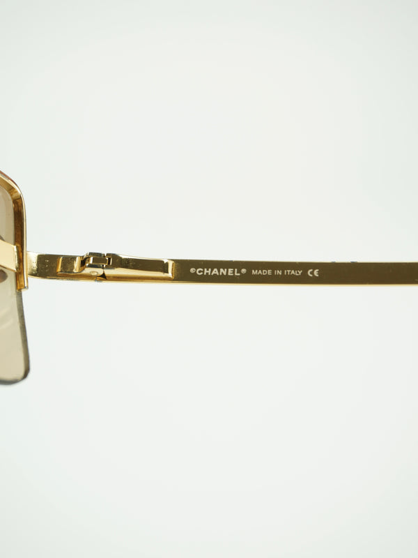 CHANEL RHINESTONE SUNGLASSES