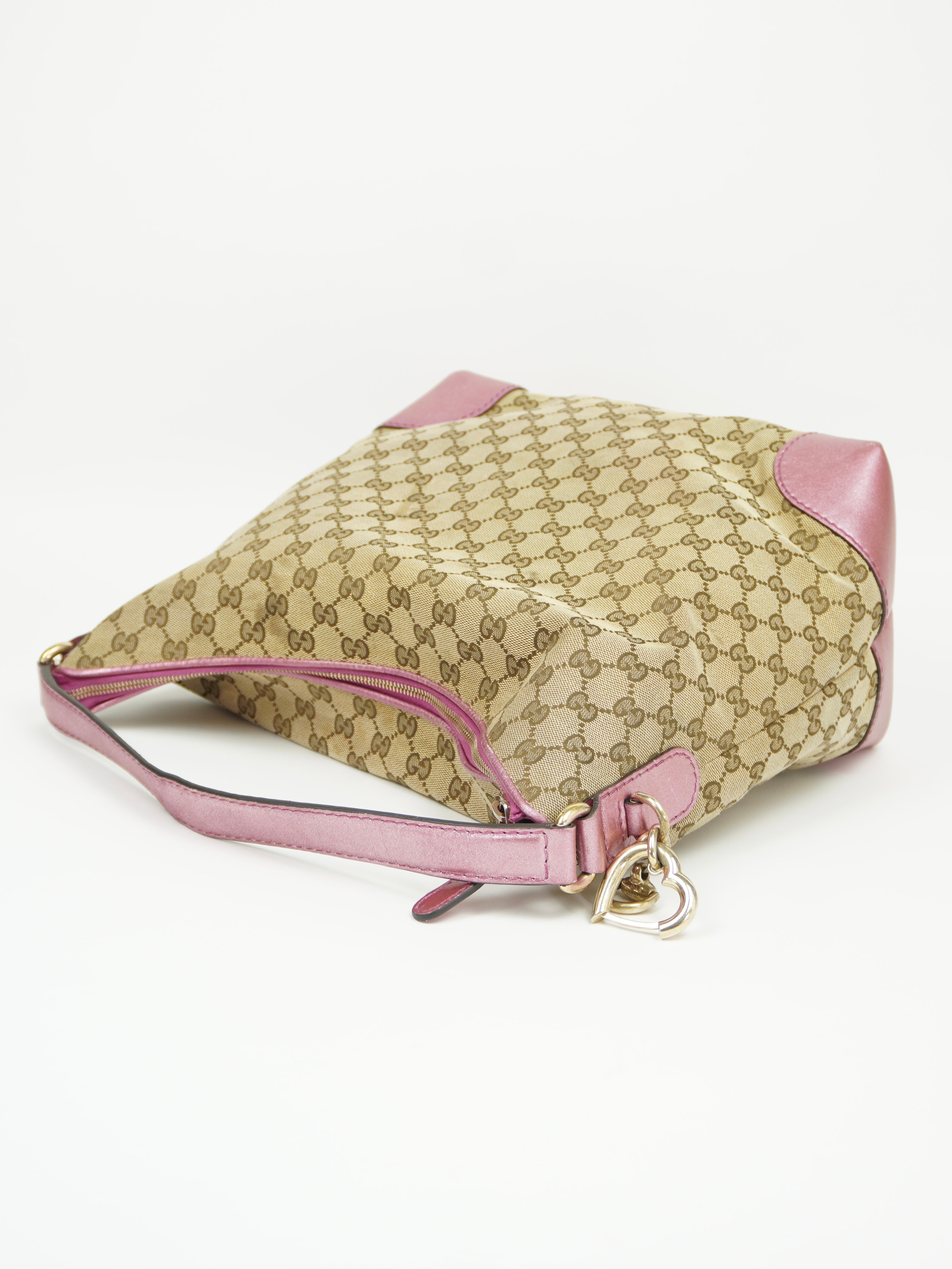 GUCCI MONOGRAM HOBO BAG