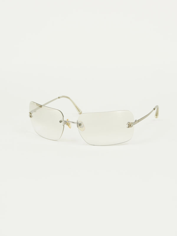 CHANEL RIMLESS SUNGLASSES