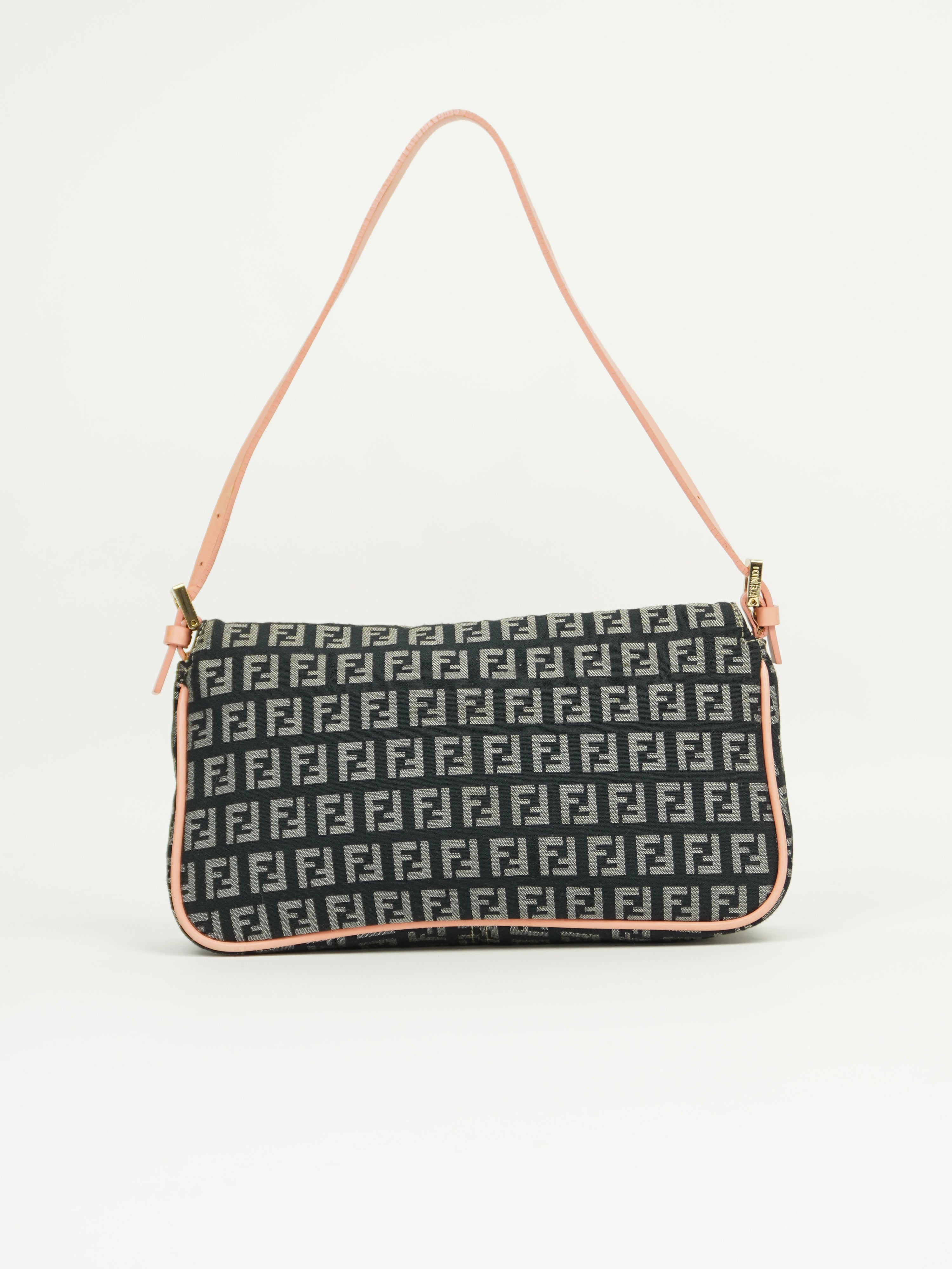 FENDI ZUCCA SHOULDER BAG