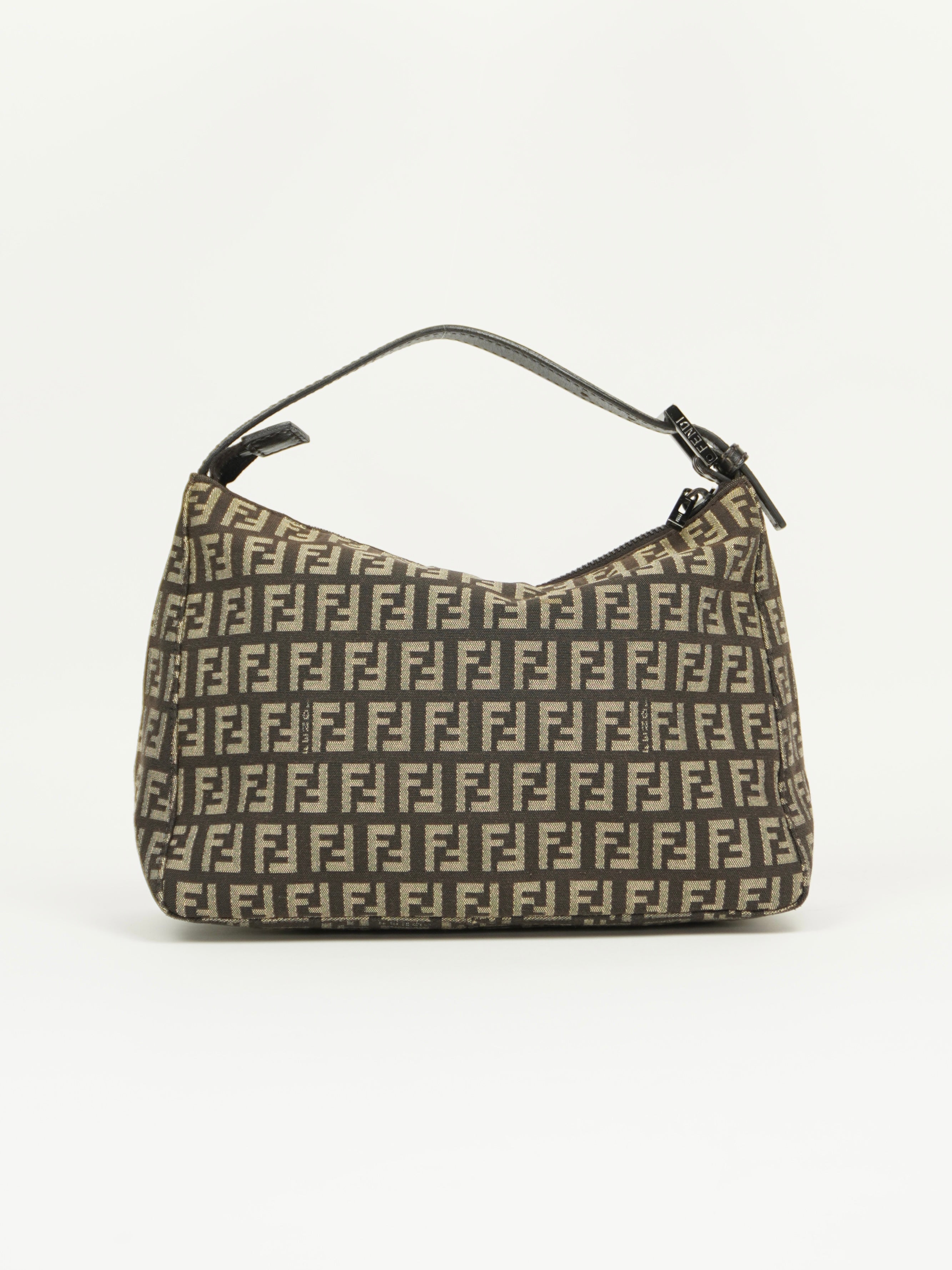 FENDI ZUCCA CLUTCH BAG