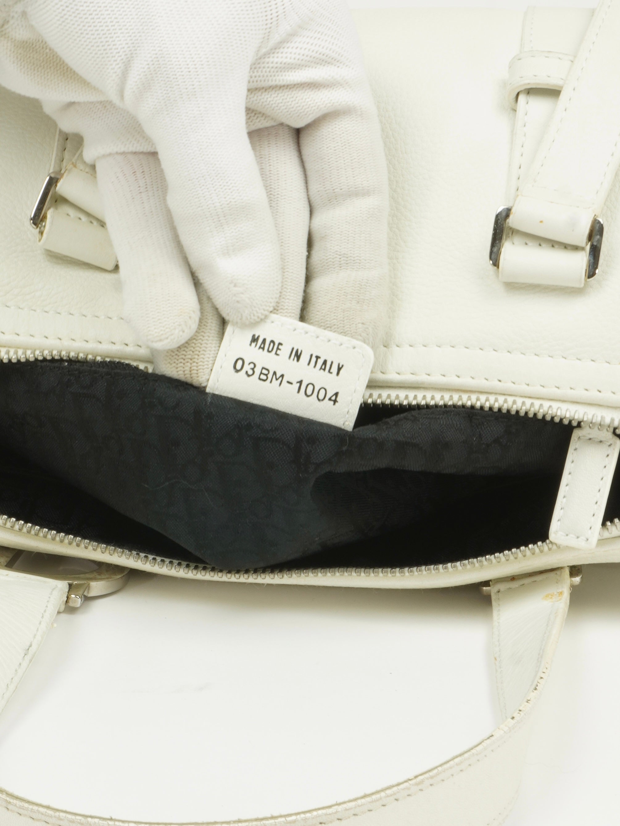 CHRISTIAN DIOR LEATHER BAG