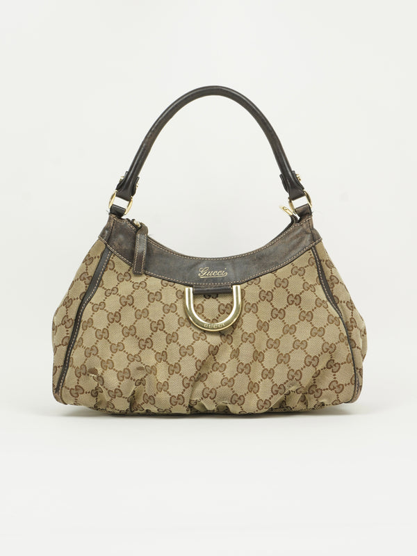 GUCCI MONOGRAM ABBEY BAG