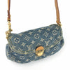 Louis Vuitton Pleaty Denim Shoulder Bag