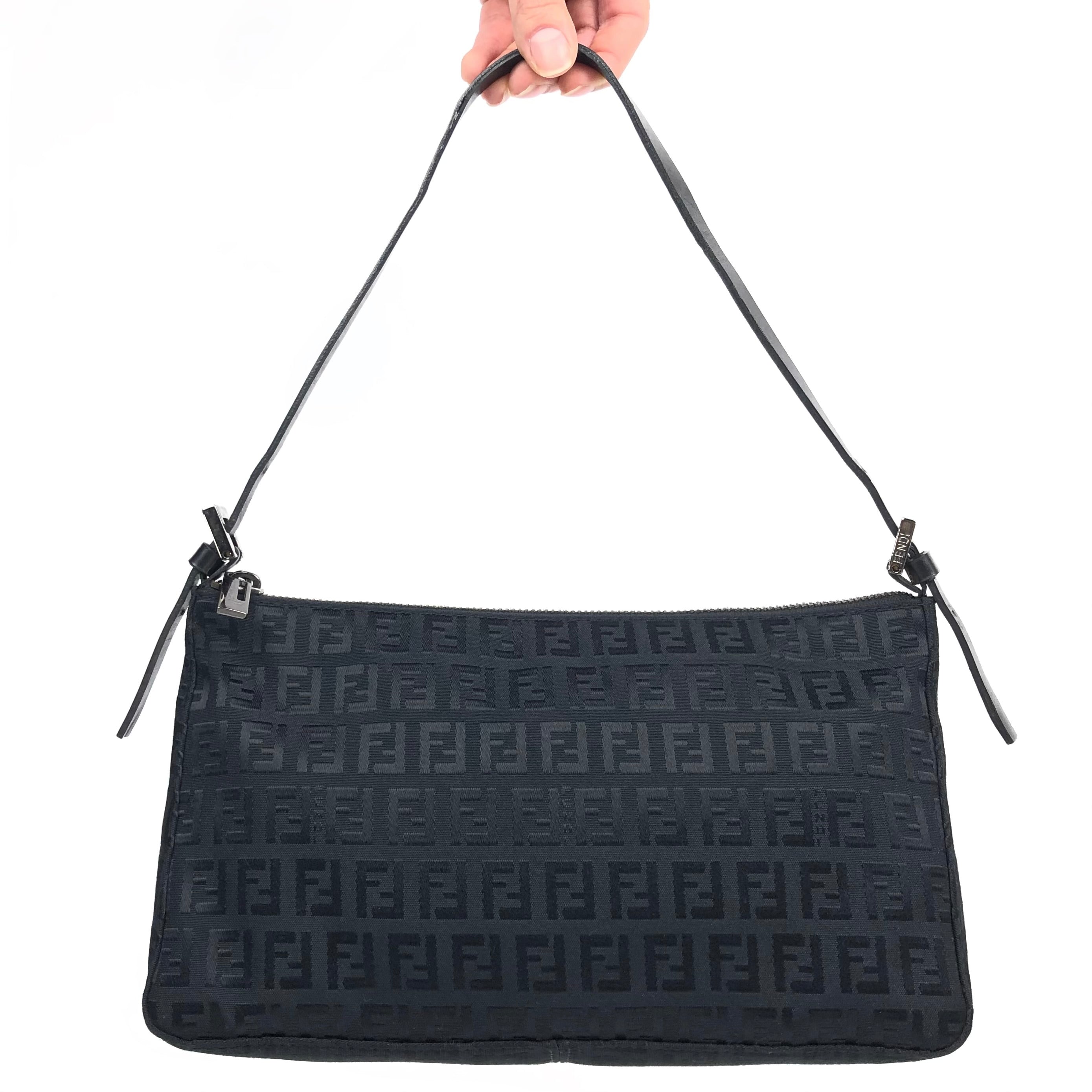 FENDI ZUCCA SHOULDER BAG