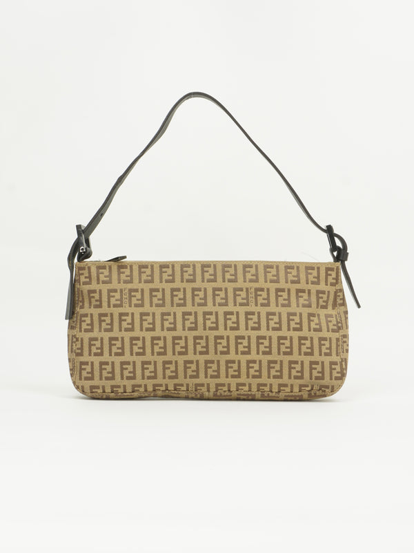 FENDI ZUCCA SHOULDER BAG