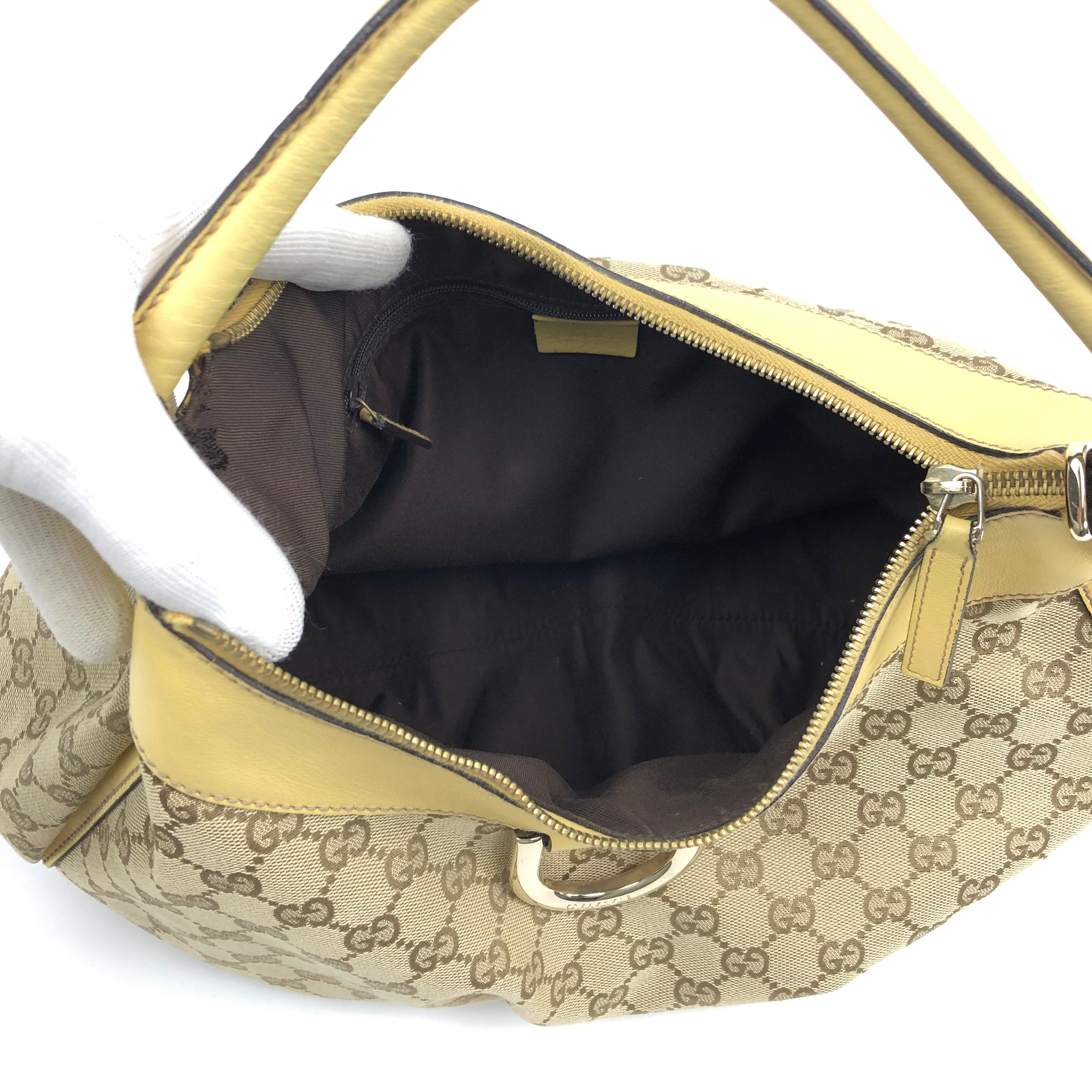 Gucci Monogram Abbey Shoulder Bag