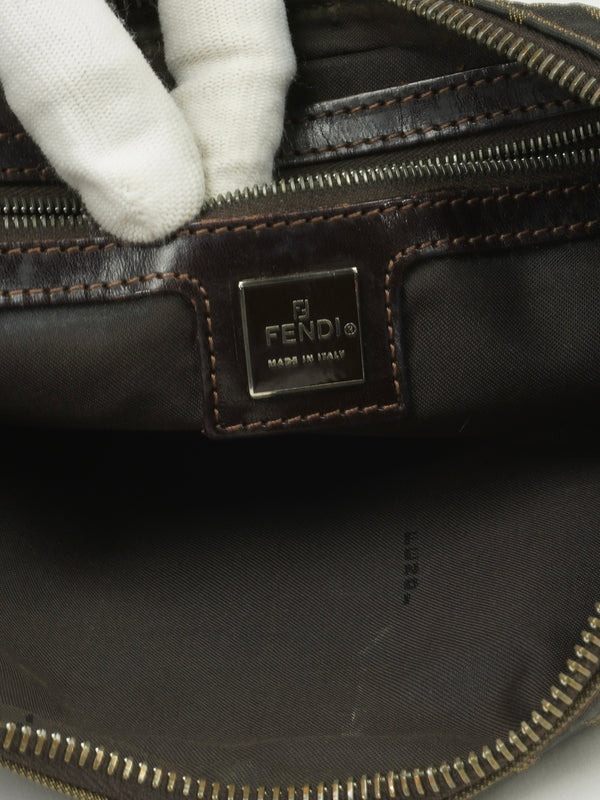 FENDI ZUCCA SHOULDER BAG