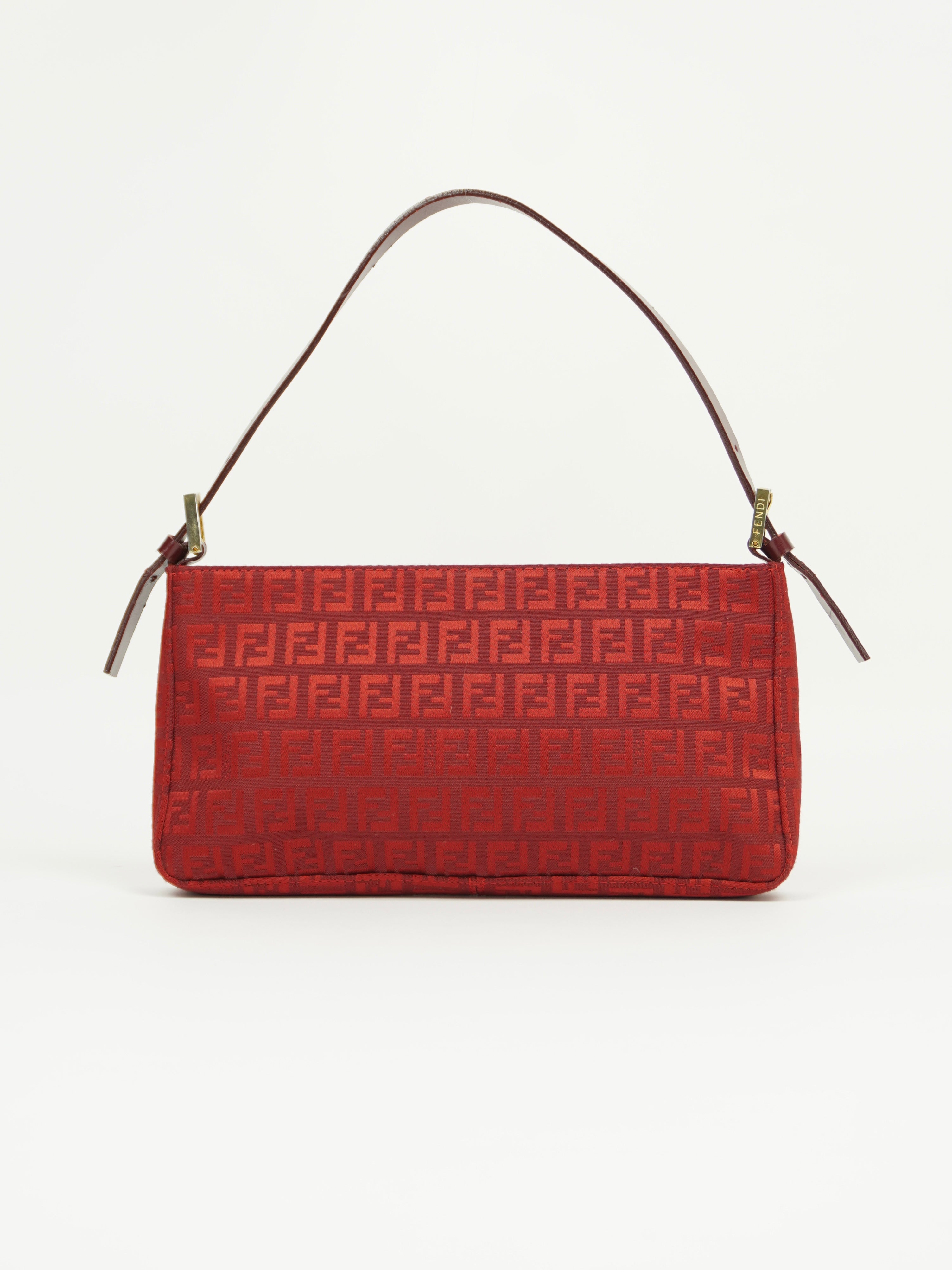 FENDI ZUCCA SHOULDER BAG