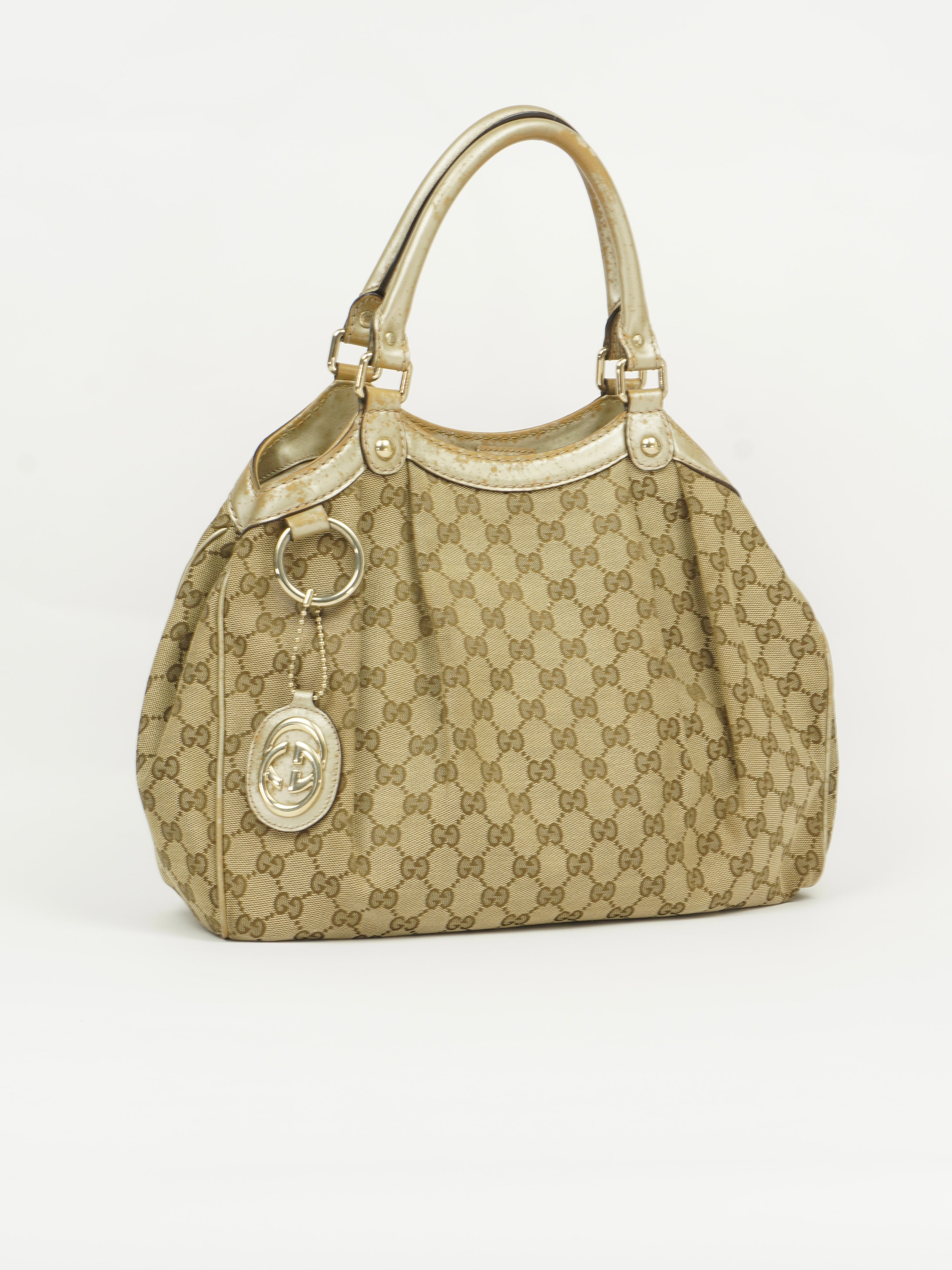 GUCCI MONOGRAM SUKEY BAG