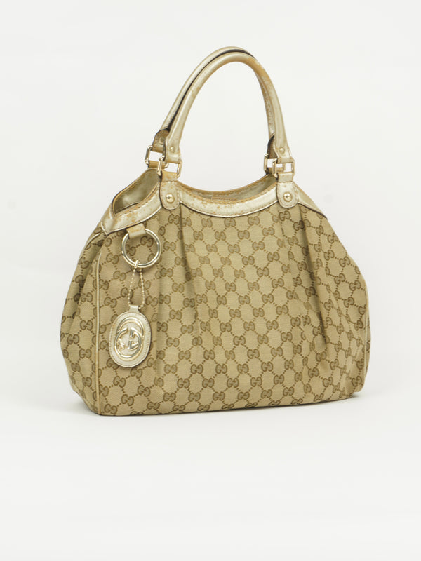 GUCCI MONOGRAM SUKEY BAG