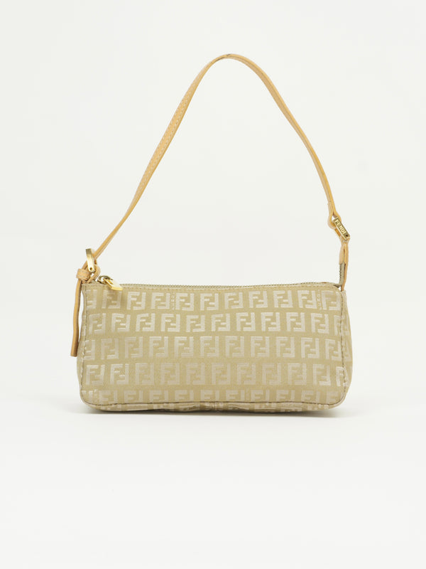 FENDI ZUCCA SHOULDER BAG