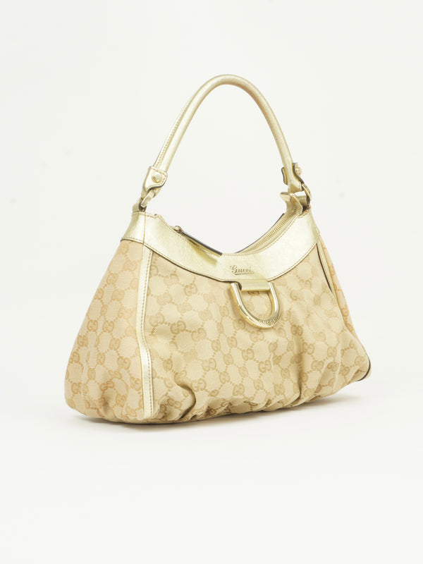 GUCCI MONOGRAM ABBEY BAG