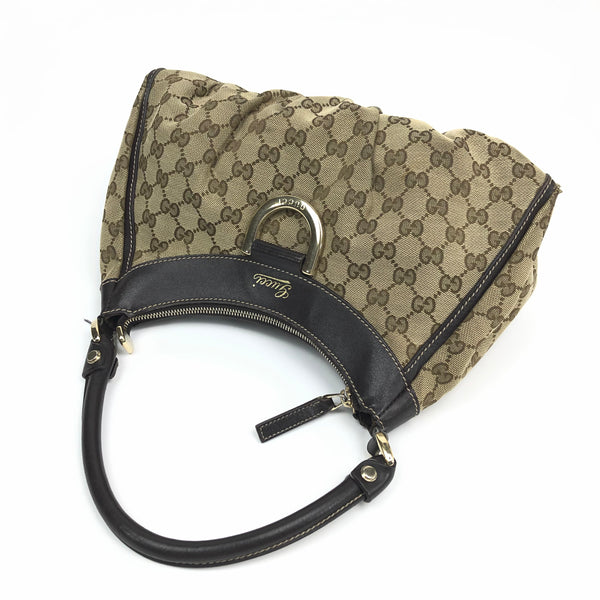 Gucci Monogram Abbey Shoulder Bag