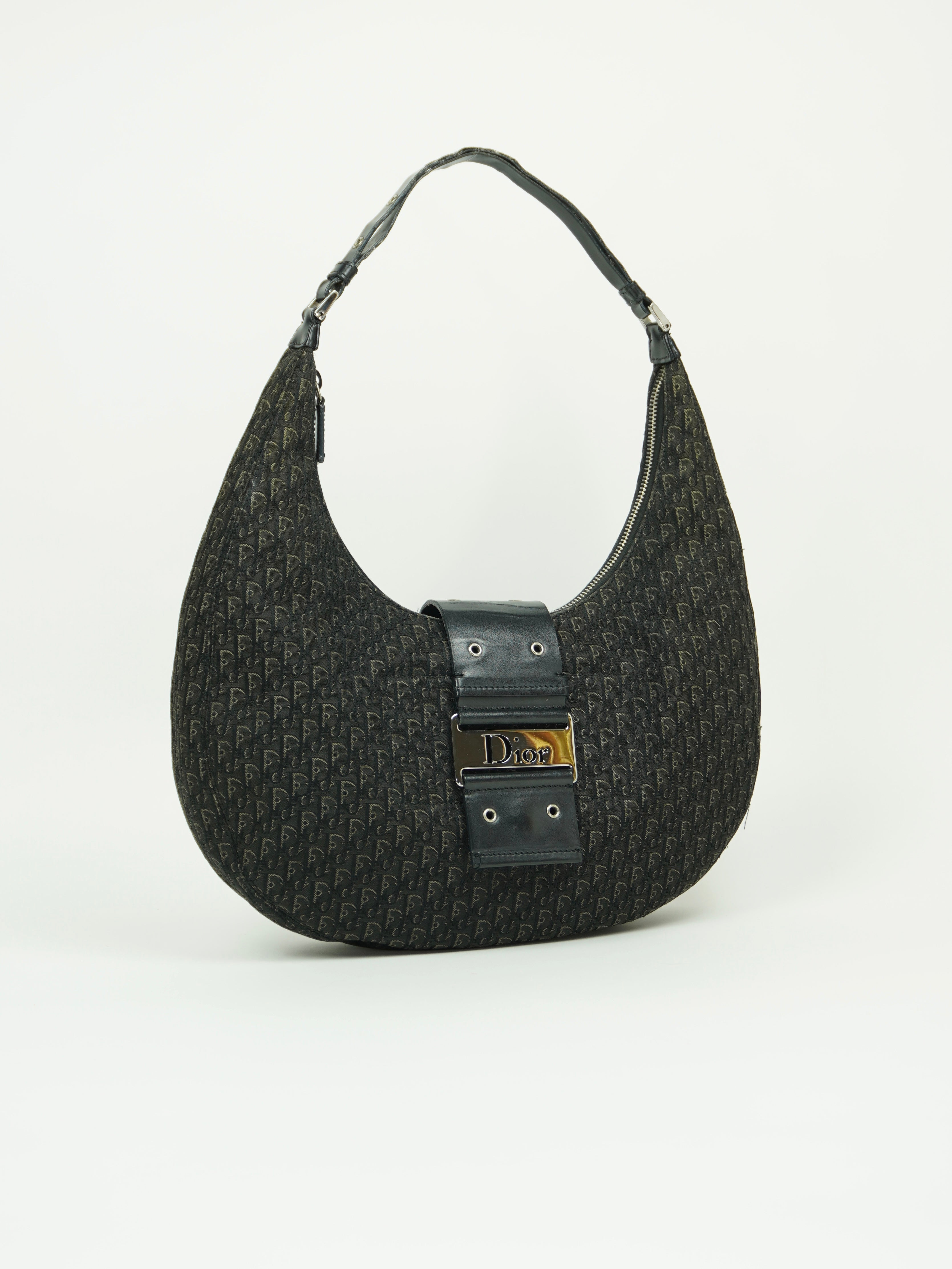 CHRISTIAN DIOR MONOGRAM CRESCENT BAG