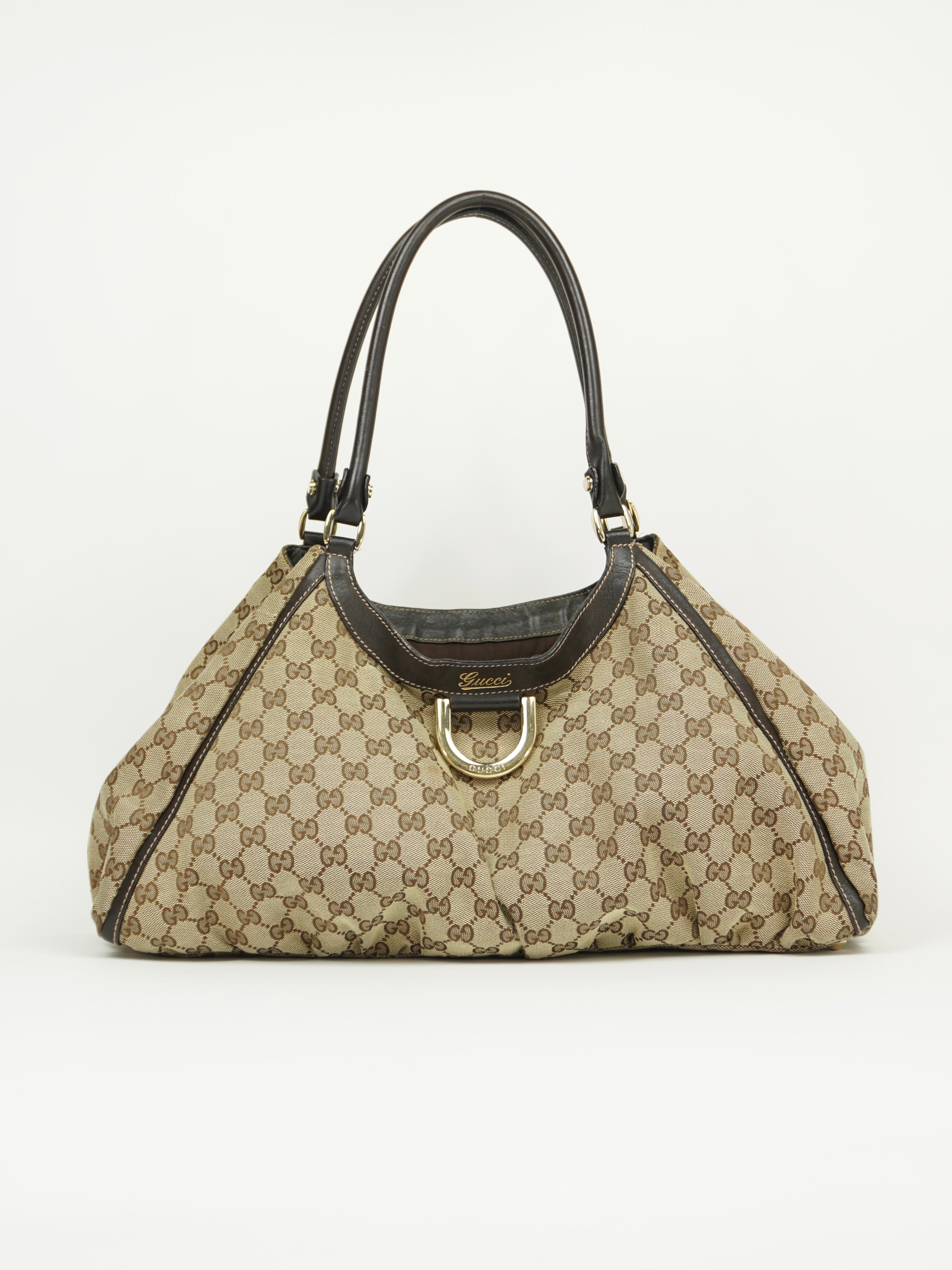 GUCCI MONOGRAM ABBEY BAG