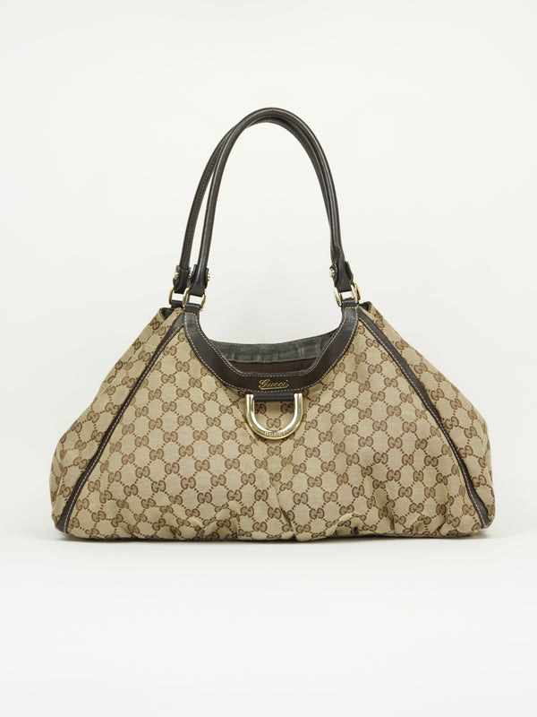 GUCCI MONOGRAM ABBEY BAG