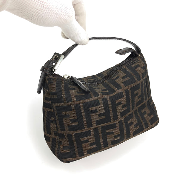 Fendi monogram clutch online