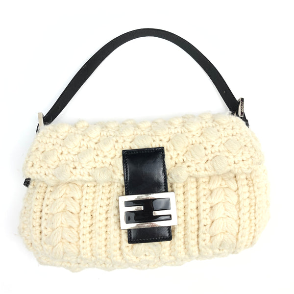 Fendi Crochet Baguette Bag