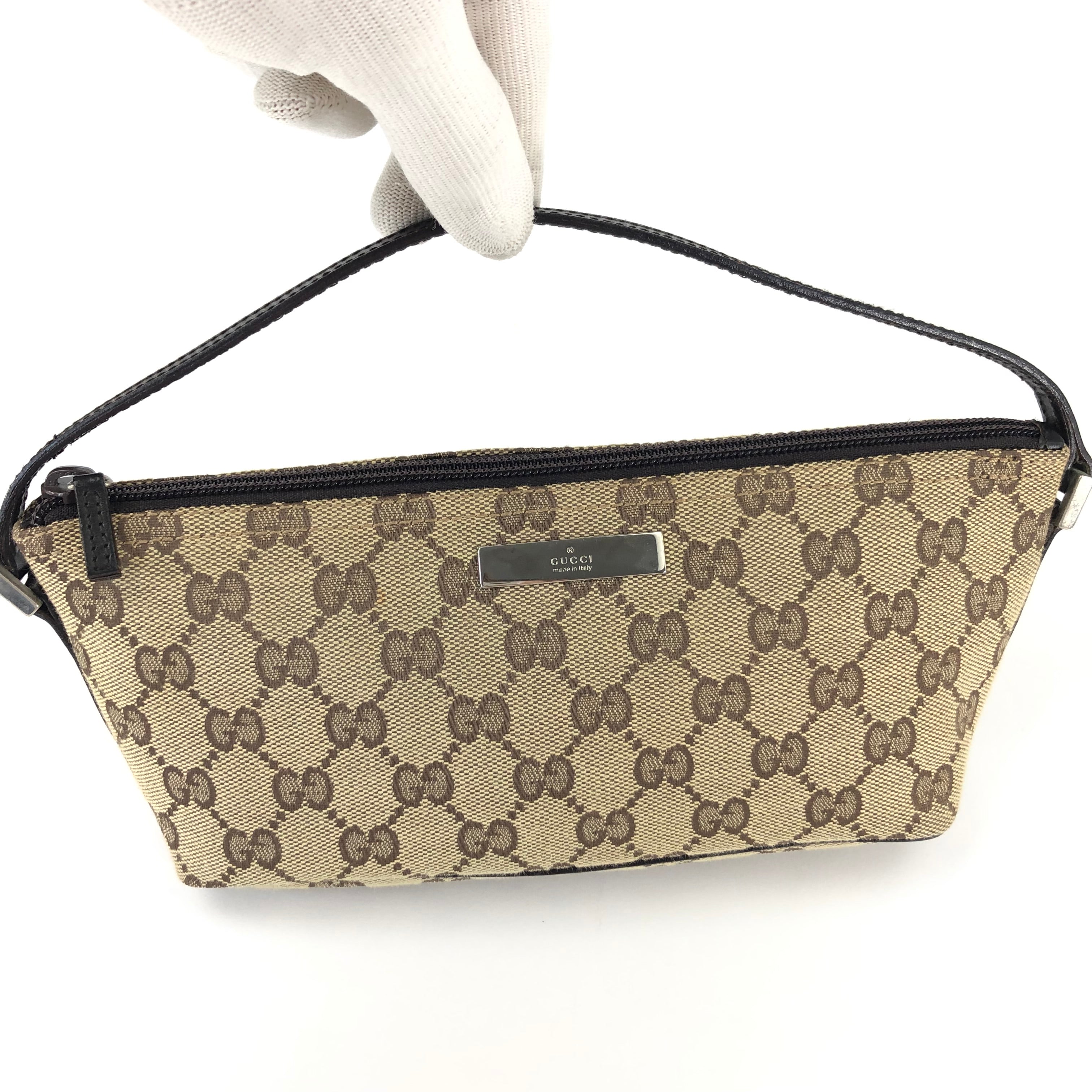 GUCCI MONOGRAM SHOULDER BAG