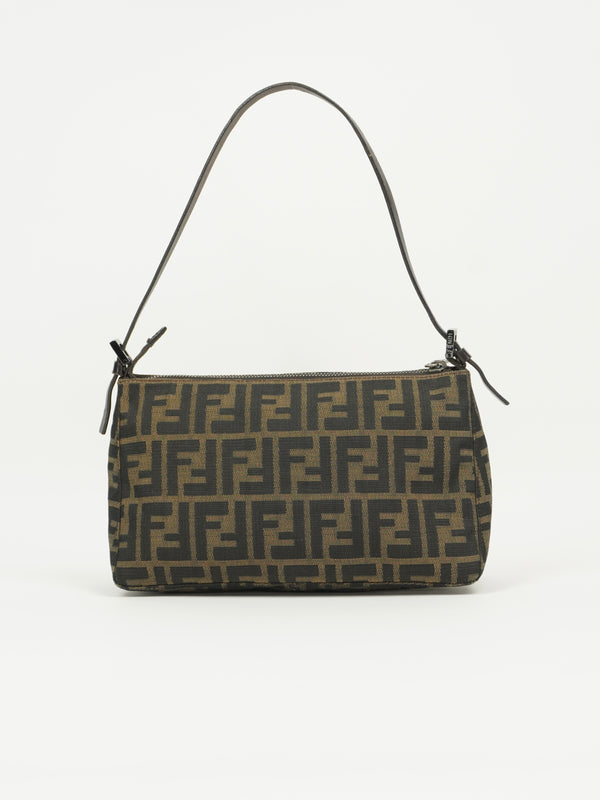 FENDI ZUCCA SHOULDER BAG
