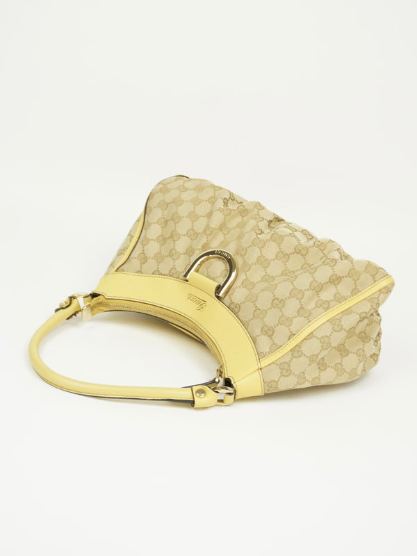GUCCI MONOGRAM ABBEY BAG