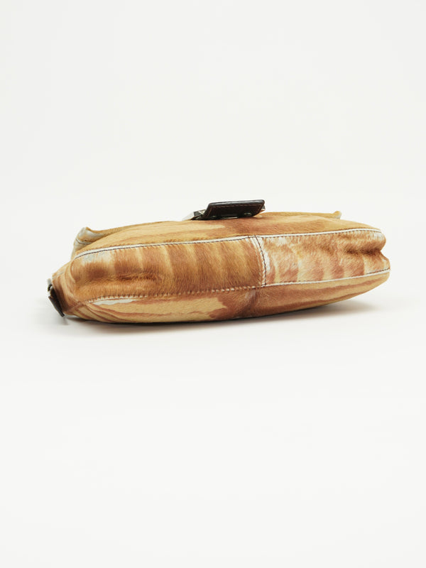 FENDI CALF HAIR BAGUETTE