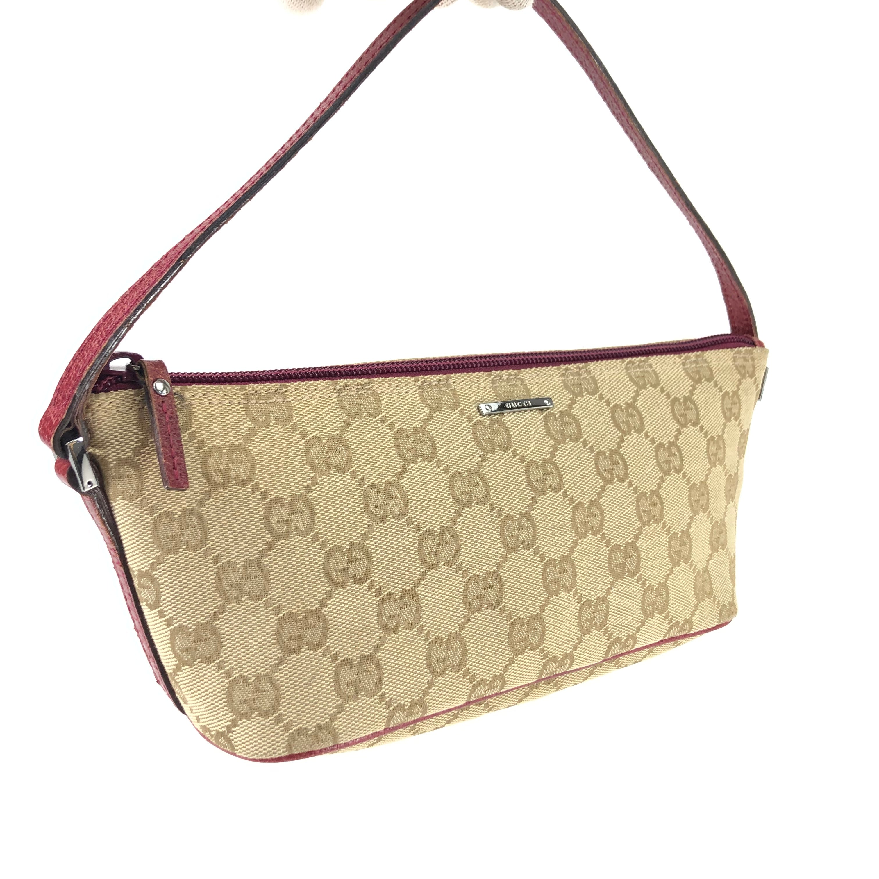 GUCCI MONOGRAM SHOULDER BAG