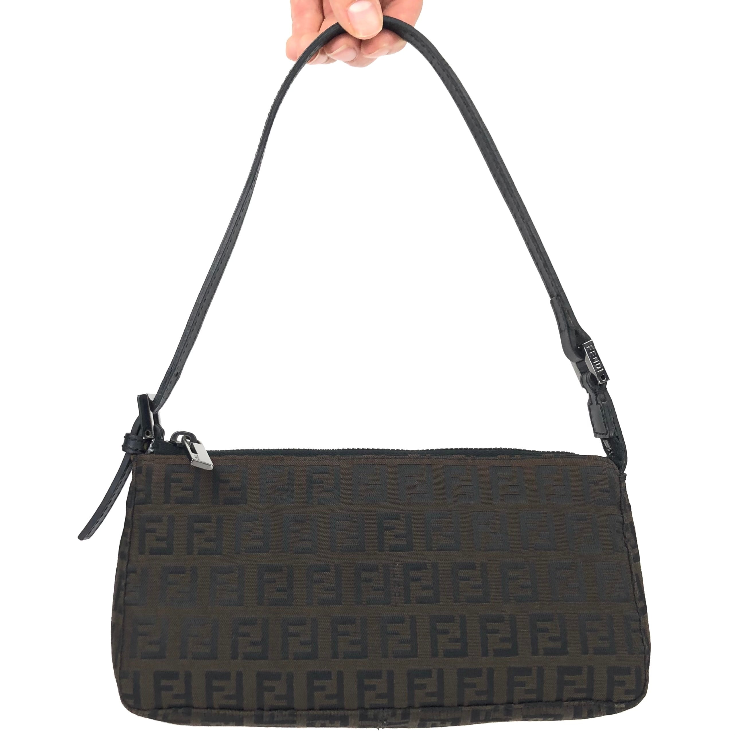 FENDI ZUCCA SHOULDER BAG